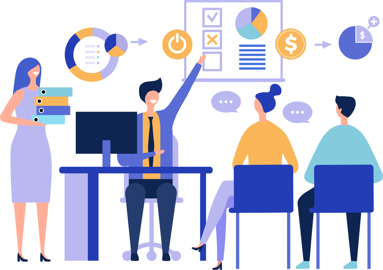 Effective management Organizing work processes with tasks